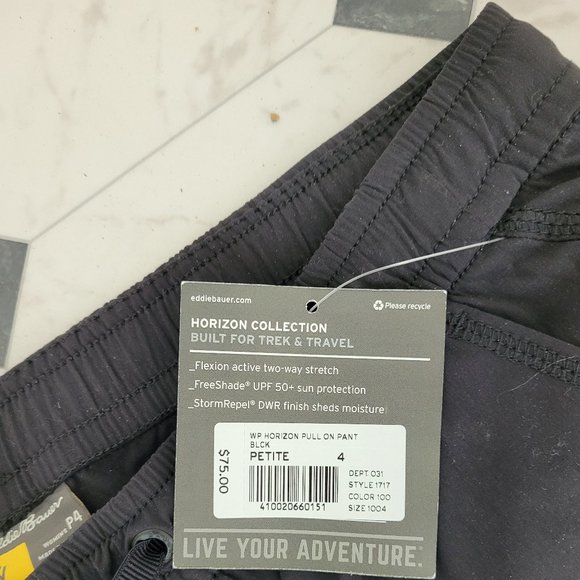 Eddie Bauer Black Pants - Picture 3 of 3